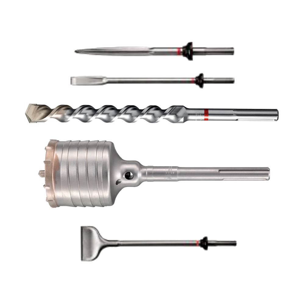 Vrtáky, korunky, sekáče pro kladiva